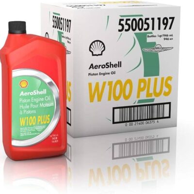 AeroShell W100 Plus Oil (6/Case)