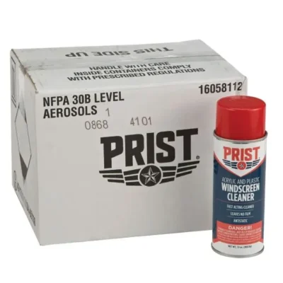 Prist Acrylic Windscreen Cleaner (12 Cans)