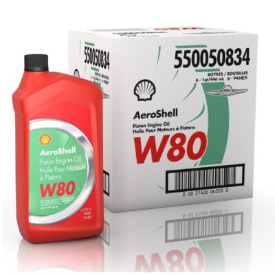 AeroShell W80 Oil (6/Case)