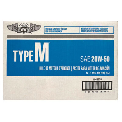 Phillips 66 Type M 20W-50 (12/Case)