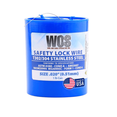 S.S. Safety Wire .020"