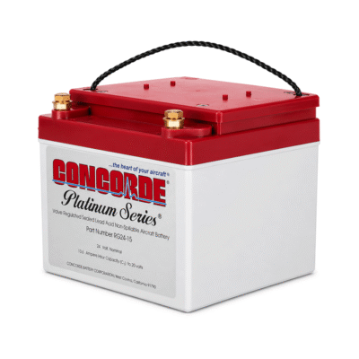 Concorde RG24-15 Platinum Series Aircraft Battery (24V)