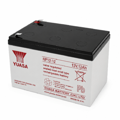 Yuasa NP12-12 12Ah Sealed Lead Acid Battery – 12 Volt