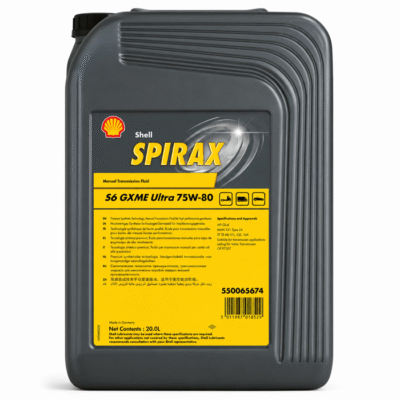 Shell Spirax S6 GXME 75W-80 Synthetic Gear Oil