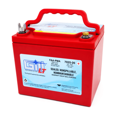 Gill 7025-20 Aircraft Battery – 12 Volt