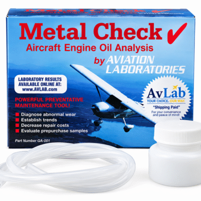 AvLab Metal Check Oil Analysis Kit with Prepaid Postage — GA-001-SP